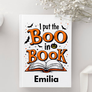 Carnet De Nom Personnalisé Jour Halloween Pour Les