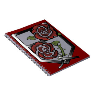 Carnet de note l'attaque des titans garnison
