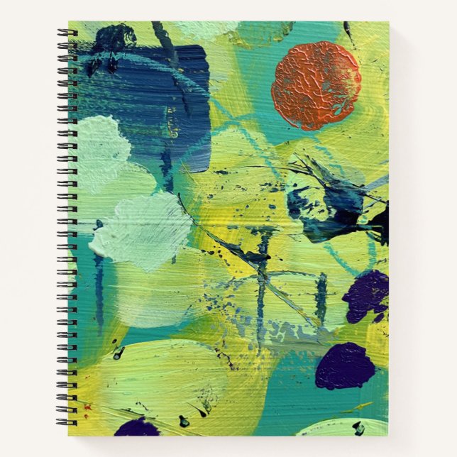 Carnet de notes à motif de Poteaux de Clôture (Devant)