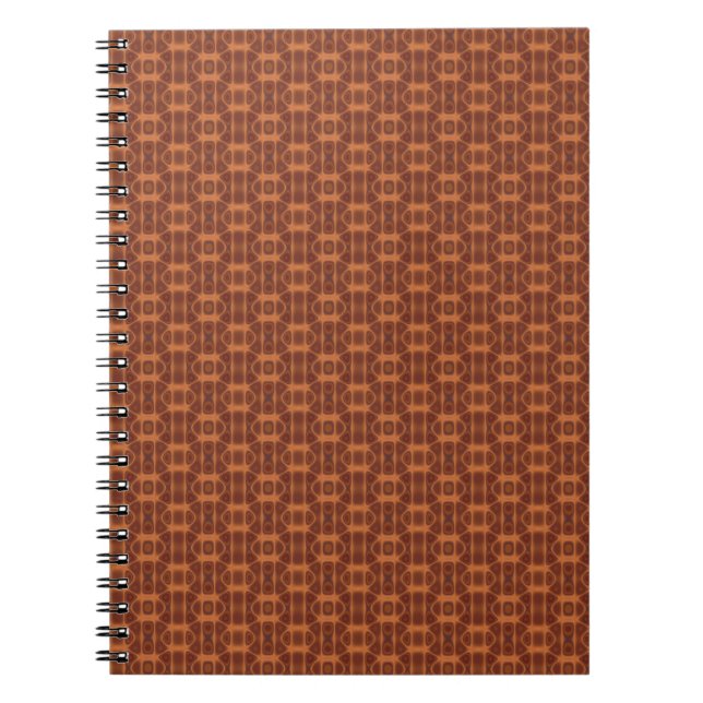 Carnet de notes à spirale de motif de couleur (Devant)