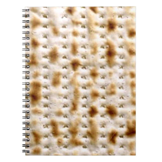 Carnet de notes à spirale de Pesadich de Matzoh : (Devant)