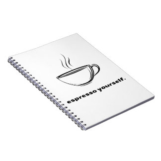 Carnet de notes Amoureux du Café « Exprimez votre