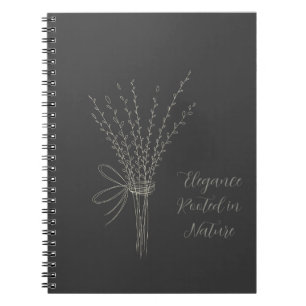 Carnet de notes botaniques Branches Murmurantes