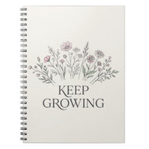 Carnet de notes botaniques de fleurs sauvages à fa