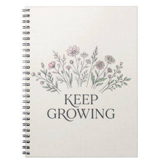 Carnet de notes botaniques de fleurs sauvages à fa