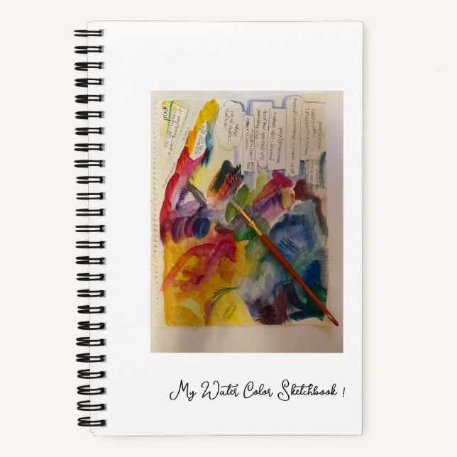 Carnet de notes couleur de l'eau (Recto)