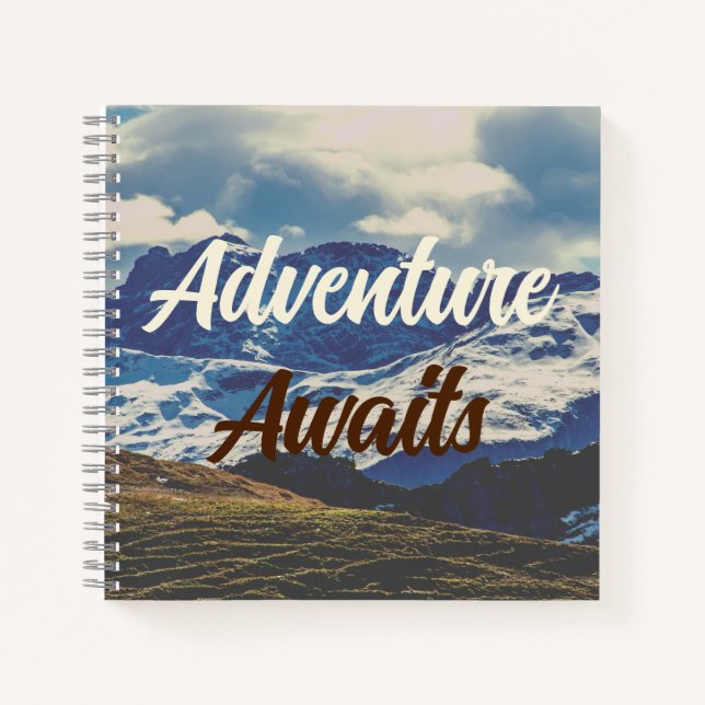 Carnet de notes d'Adventure Awaits (Devant)