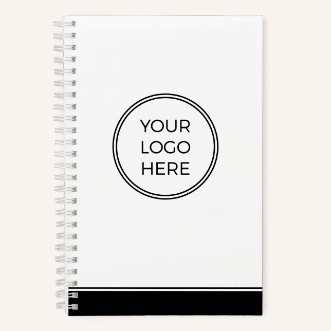 Carnet de notes d'affaires à logo personnalisé min (Recto)