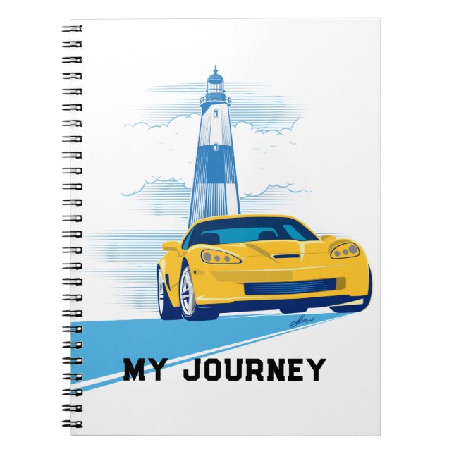 CARNET DE NOTES D'ART AUTOMOBILE VETTE ÉLÉGANT (Devant)