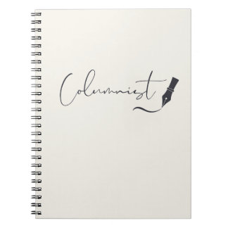 Carnet de notes de chroniqueur – Stylo à écrire mi