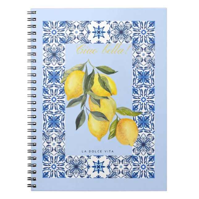 Carnet de notes de la Dolce Vita (Devant)