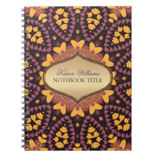 Carnet de notes de l'amour oriental terrestre