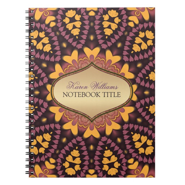 Carnet de notes de l'amour oriental terrestre (Devant)