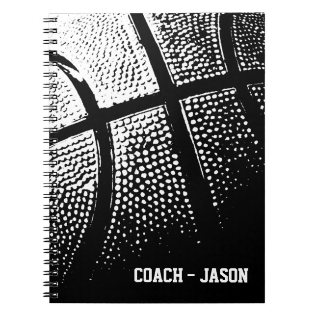 Carnet de notes de l'entraîneur de basketball | Pe (Devant)