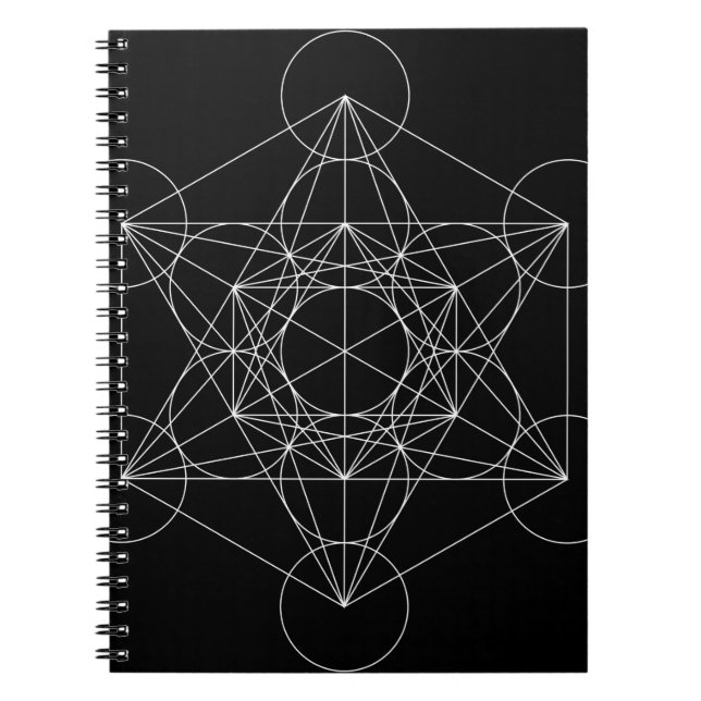 Carnet de notes de Metatron's Cube Spiral (Devant)