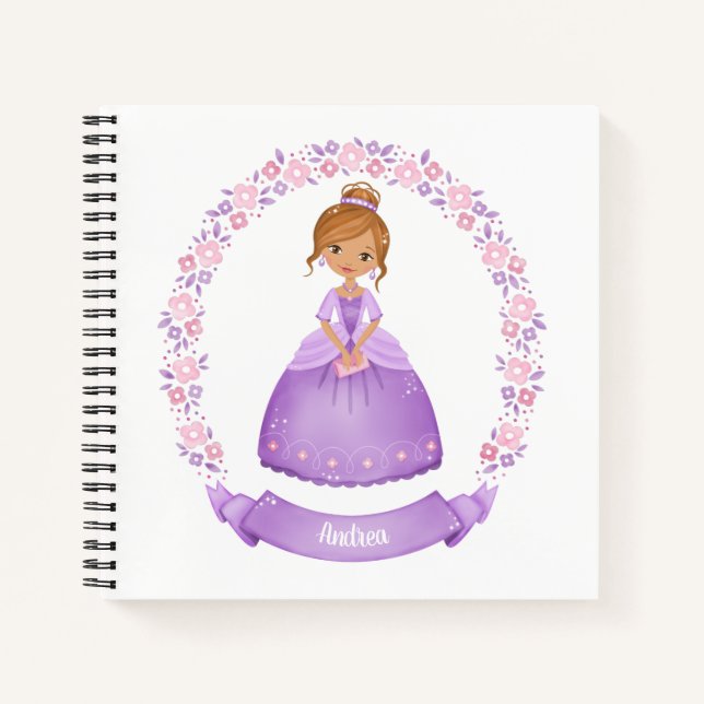 Carnet de notes de princesse (Devant)