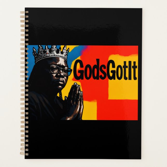 Carnet de notes Dieu l'a (Devant)