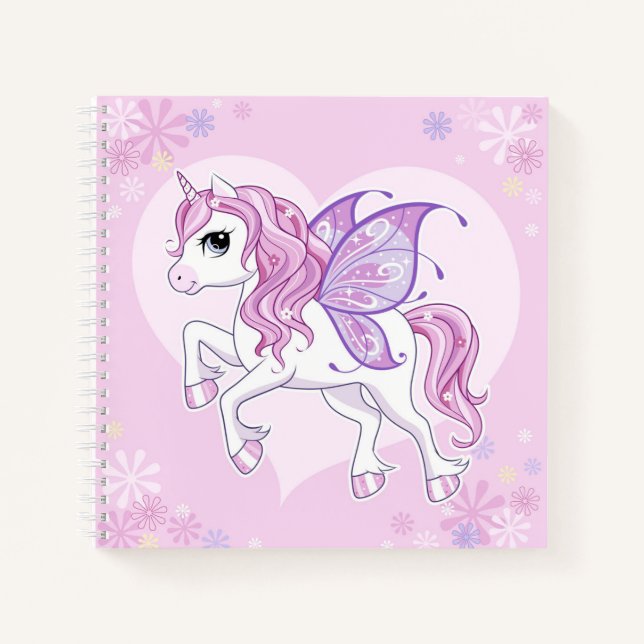Carnet de notes du carnet de notes Unicorn (Devant)