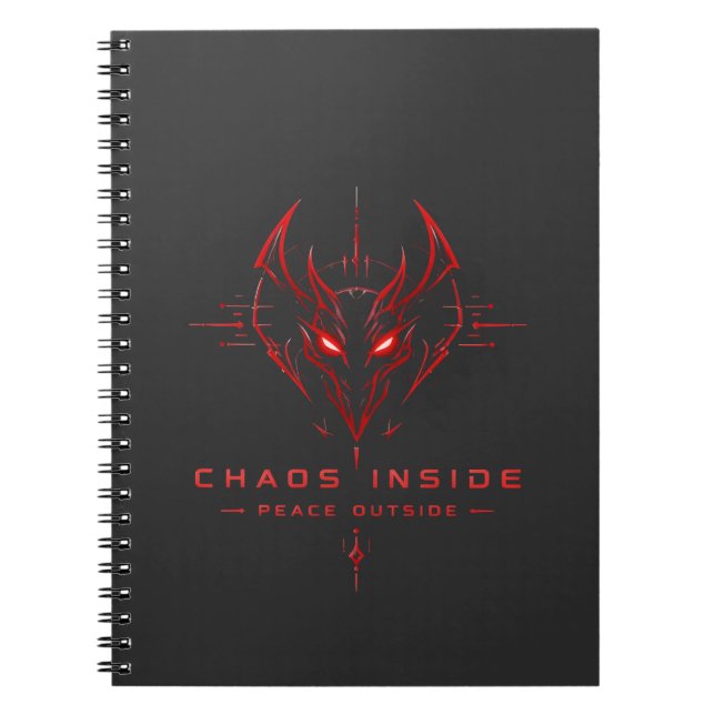 Carnet de notes du démon du chaos intérieur (Devant)