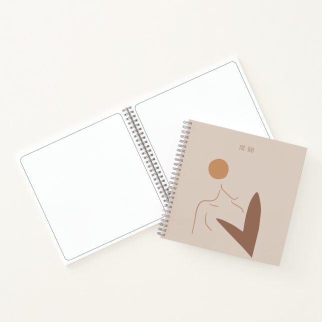 Carnet de notes du Journal de guérison du Tarot (Intérieur)