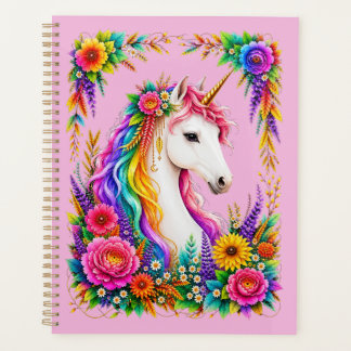 Carnet de notes Fantastique Licorne Arc-en-ciel