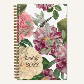 Carnet de notes Floral et Butterfly