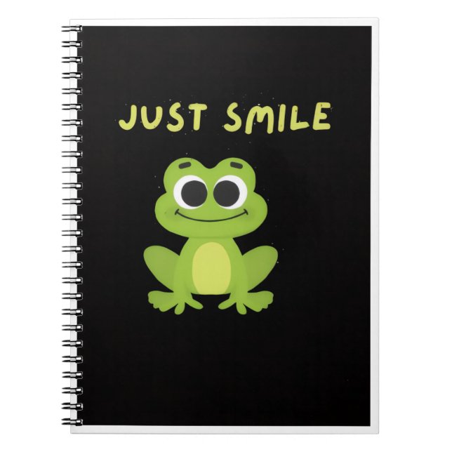 Carnet de notes Grenouille - Joli Journal de Greno (Devant)