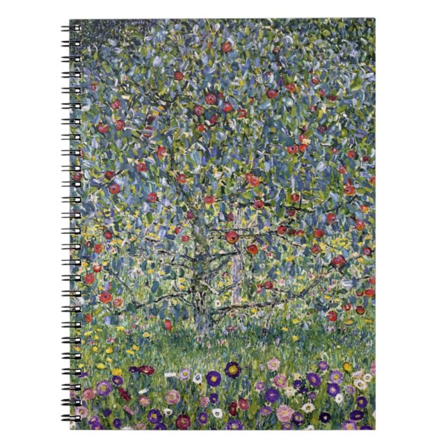 Carnet de notes Gustav Klimt Apple Tree (Devant)