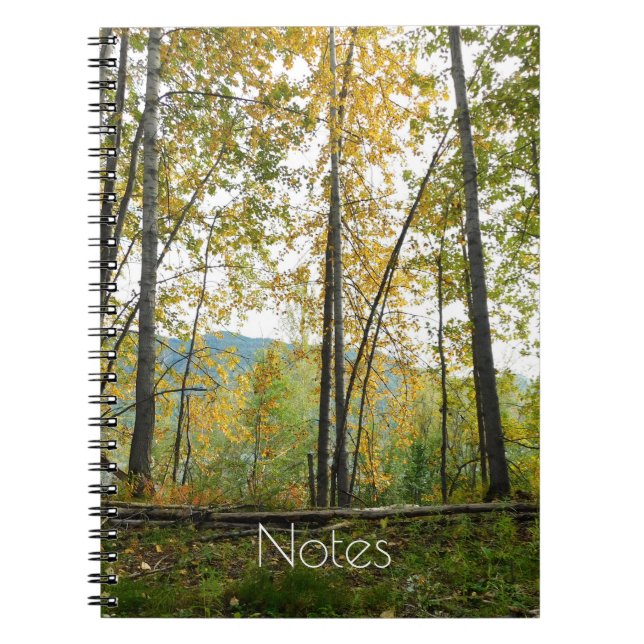 Carnet de notes paisible de la forêt (Devant)