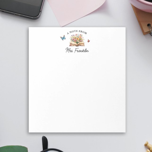 carnet de notes personnalisé pour enseignant aquar (Créateur téléchargé)