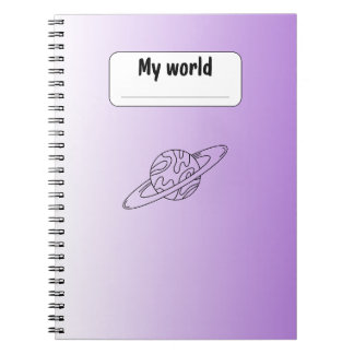 Carnet de notes Planète Esthétique | Journal Viole