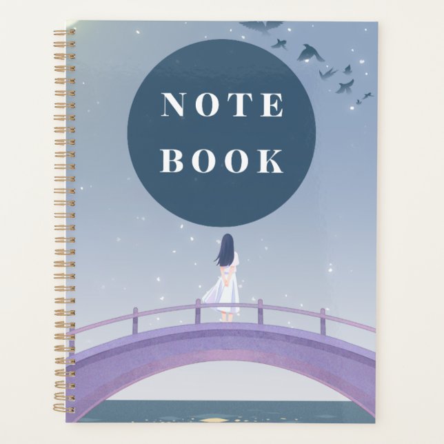 "CARNET DE NOTES" | Pont Magique de la Nuit Étoilé (Devant)