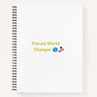 Carnet de notes pour enfants qui changeront le mon
