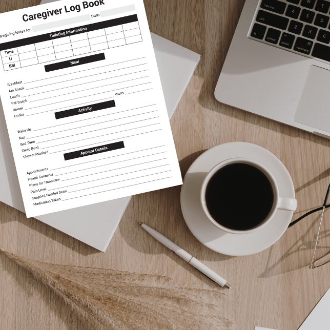 Carnet de notes pour les aidants naturels, les aid (Créateur téléchargé)