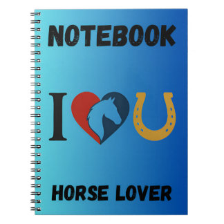 Carnet de notes pour les amoureux des chevaux - Éq