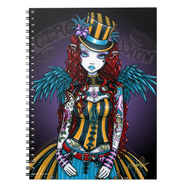 Carnet de numéro de cirque de tatouage de cirque (Devant)