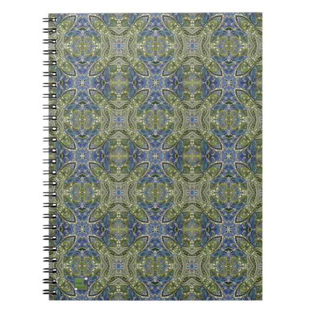 Carnet de Paisley de ressort (Devant)