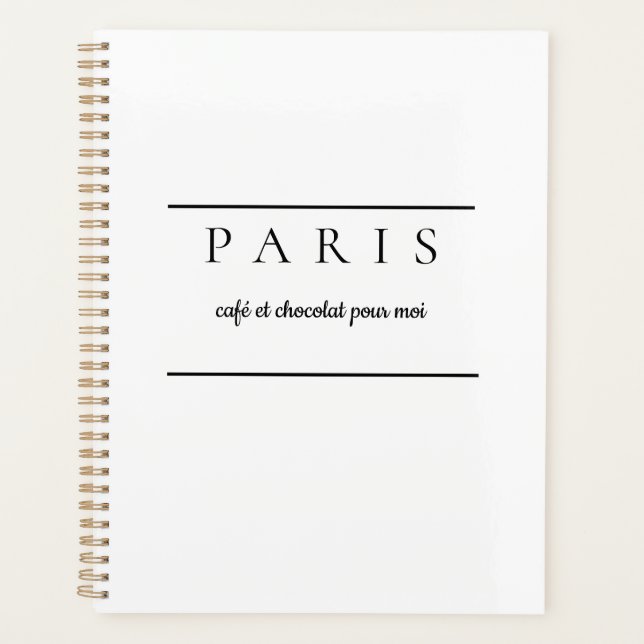 Carnet de Paris (Devant)