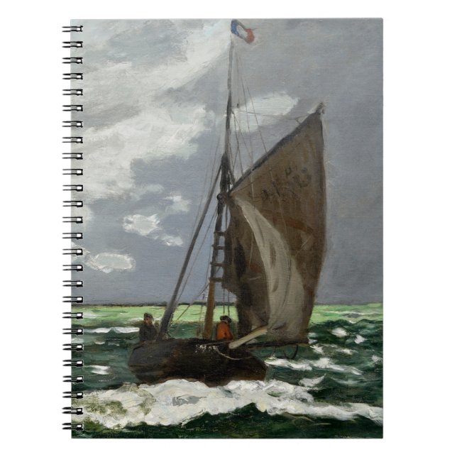 Carnet de peinture de bateau à voile français de l (Devant)