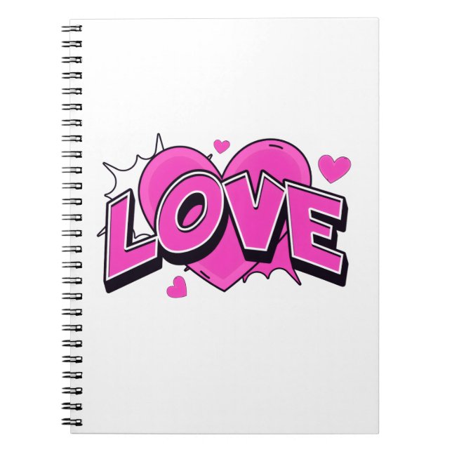 Carnet de photos en spirale AMOUR (Devant)