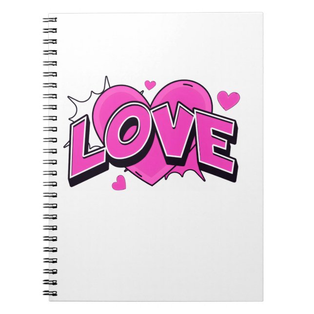 Carnet de photos en spirale AMOUR (Devant)