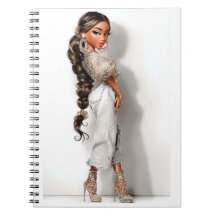 Carnet de photos en spirale Bubble Ponytail