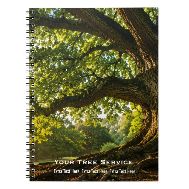 Carnet de photos en spirale d'arbre (Devant)