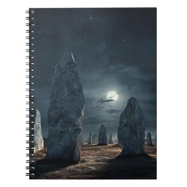 Carnet de pierres anciennes sur la Lune (Devant)