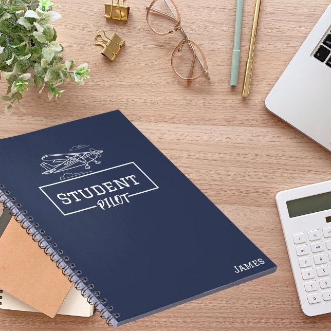 Carnet de pilote étudiant Avion Cessna Nuages Nom  (Créateur téléchargé)