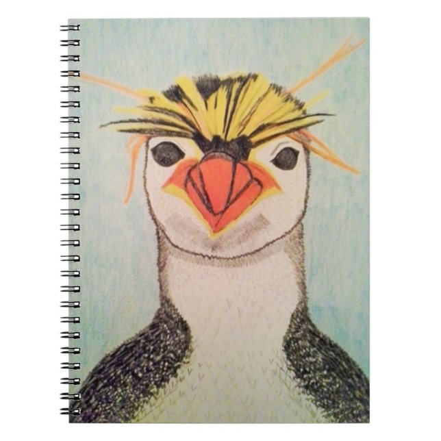 Carnet de pingouin de rock Hopper (Devant)