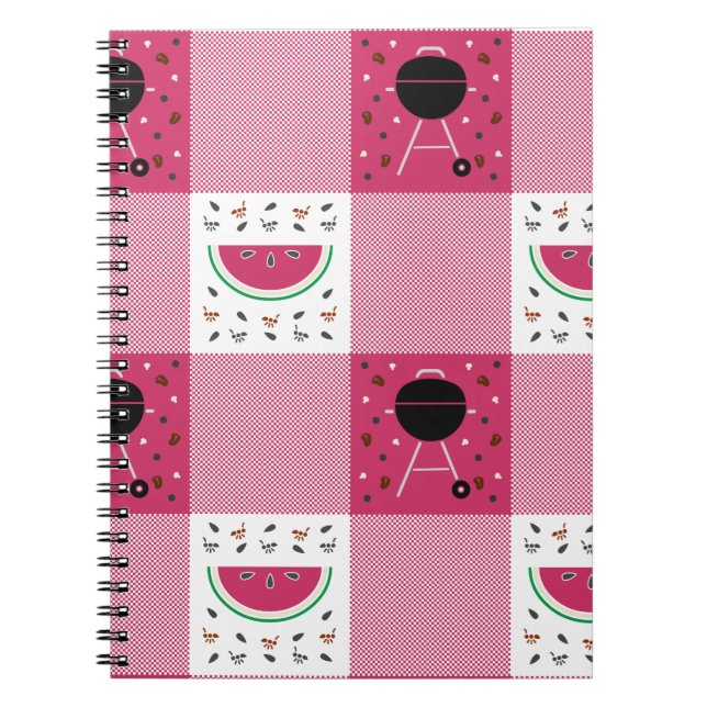 Carnet de pique-nique d'été (Devant)