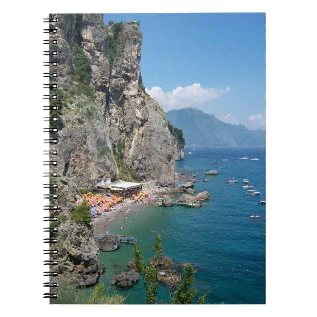 Carnet de plage de côte d'Amalfi (Devant)