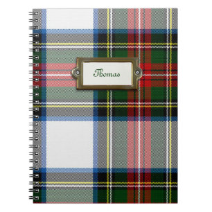 Carnet de plaid de tartan de robe de Stewart