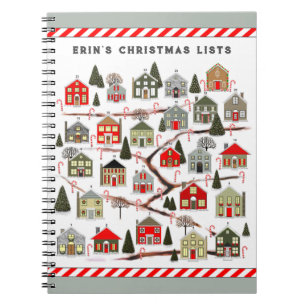 carnet de planificateur de Noël personnalisé
